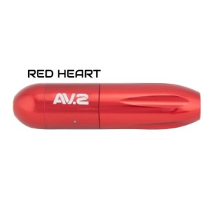 Artdriver Rotary - ALPHA TATTOO PEN AV.2 - Red Heart