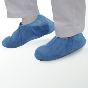 Blue Plastic Shoe - Bag 100 units