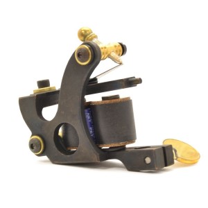 Titanium tattoo machine - Circle NEGRA - Relleno - Imagen 1