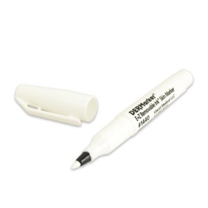 White Viscot Disposable Mini Skin Marker