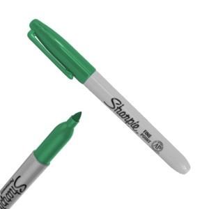 SHARPIE FINE POINT PERMANENT MARKERS.