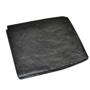 Black disposable stretcher covers (100 units)