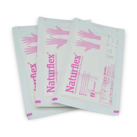 Powder-Free Sterile Latex Gloves - 10 units