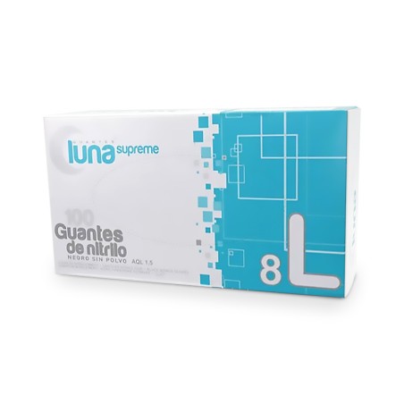 Supreme nitrile gloves black LUNA