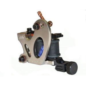 DM Binaural tattoo machine Iron Silver - Lineas