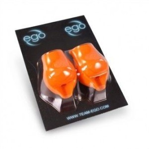 Covers - grip EGO Silicone 2 units Orange 19 mm