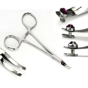 Extra-flat special microdermal forceps