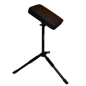 Adjustable Armrest Black Black Steel