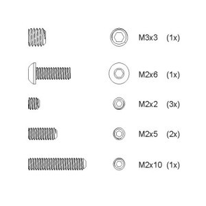 Dragonfly/Stingray Spare - Nº50 Screw Kit ( Dragonfly)